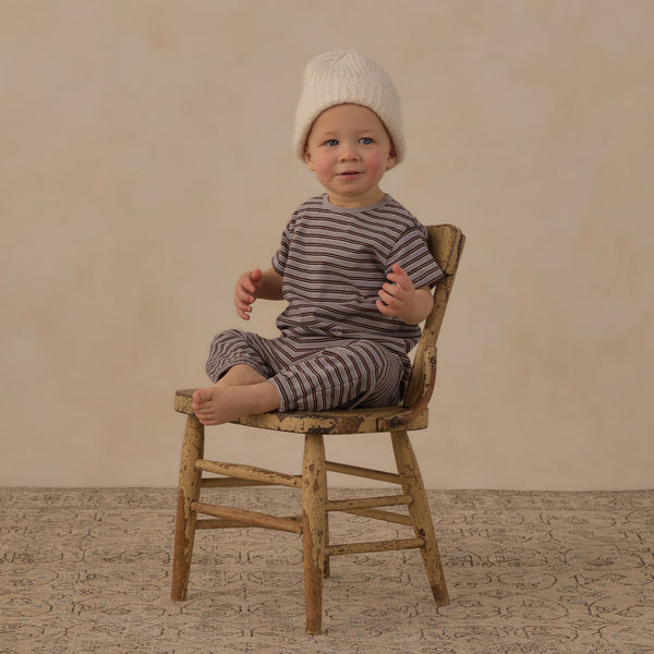 Rylee + Cru - Jersey Tee + Pant Set - Vintage Stripe