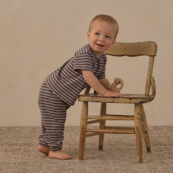 Rylee + Cru - Jersey Tee + Pant Set - Vintage Stripe