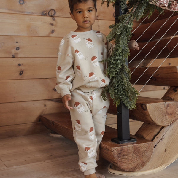 Rylee + Cru - Jogger Sweatpant - Santa