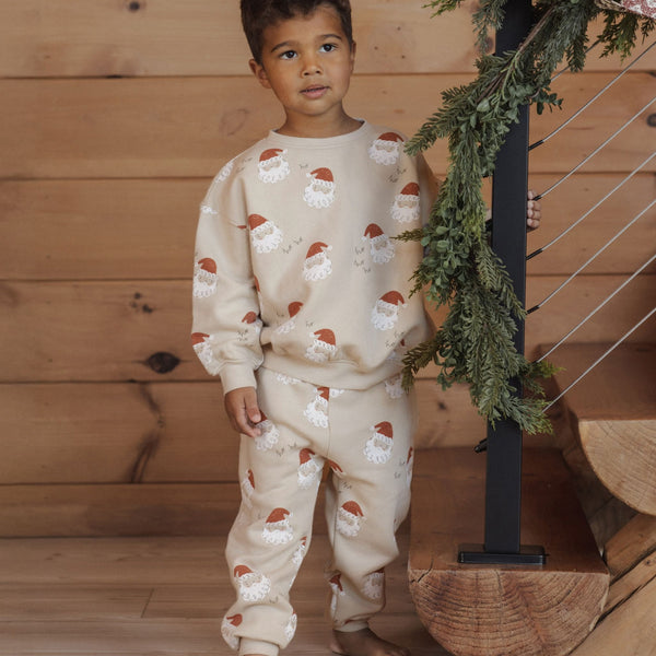 Rylee + Cru - Jogger Sweatpant - Santa