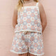 Rylee + Cru - Lili Knit Set - Blue / Light Pink / Ivory