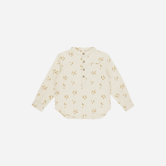 Rylee + Cru - Long Sleeve Mason Shirt - Trees