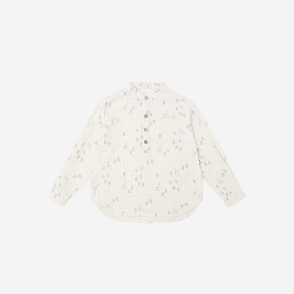 Rylee + Cru - Long Sleeve Mason Shirt - Woods