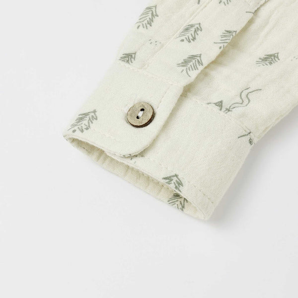 Rylee + Cru - Long Sleeve Mason Shirt - Woods