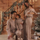 Rylee + Cru - Long Sleeve Pajamas - Holiday Gingham