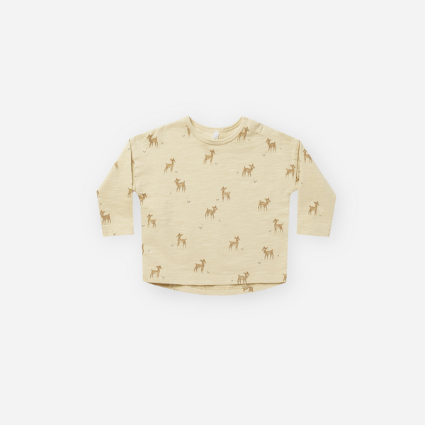 Rylee + Cru - Long Sleeve Tee - Deer
