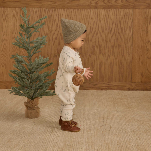 Rylee + Cru - Long Sleeve Woven Jumpsuit - Woods