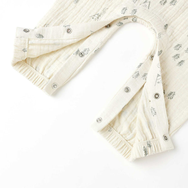 Rylee + Cru - Long Sleeve Woven Jumpsuit - Woods