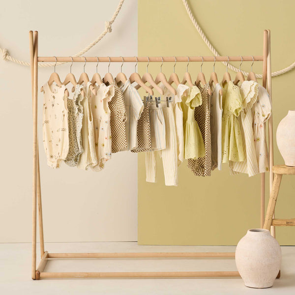 Rylee + Cru -Lou Romper - Citron Stripe
