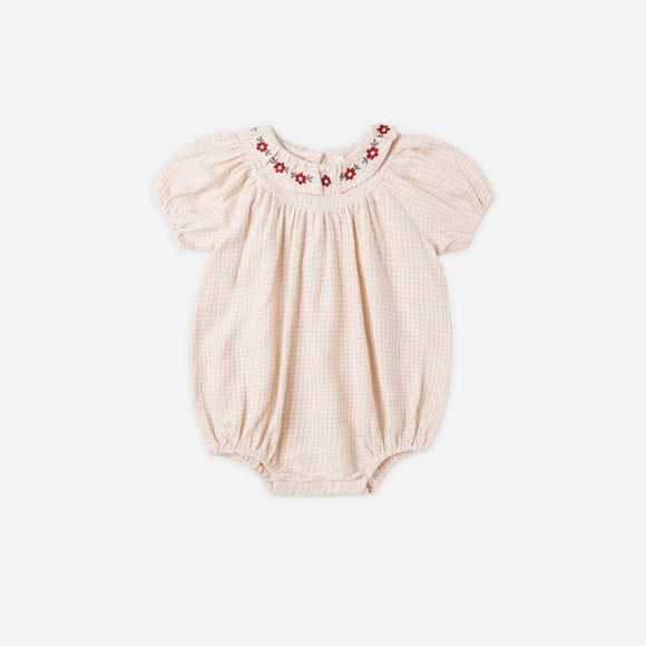 Rylee + Cru - Lula Romper - Petal Gingham