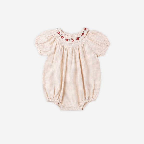 Rylee + Cru - Lula Romper - Petal Gingham