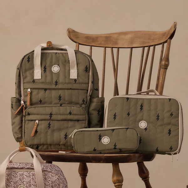 Rylee + Cru - Lunch Bag - Bolts / Olive