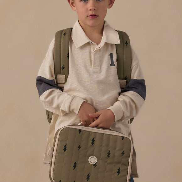 Rylee + Cru - Lunch Bag - Bolts / Olive