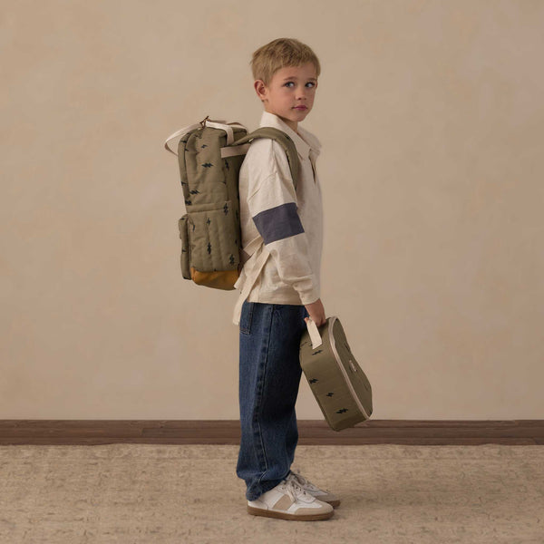 Rylee + Cru - Lunch Bag - Bolts / Olive
