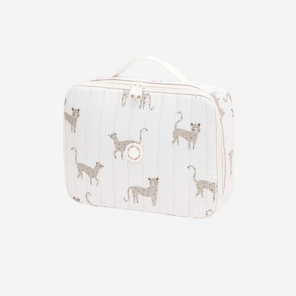 Rylee + Cru - Lunch Bag - Leopard / Fog