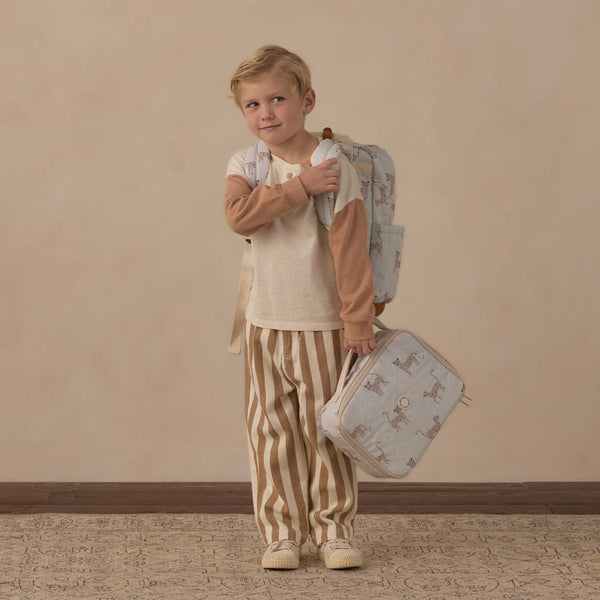 Rylee + Cru - Lunch Bag - Leopard / Fog