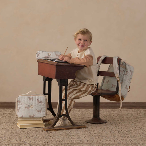 Rylee + Cru - Lunch Bag - Leopard / Fog