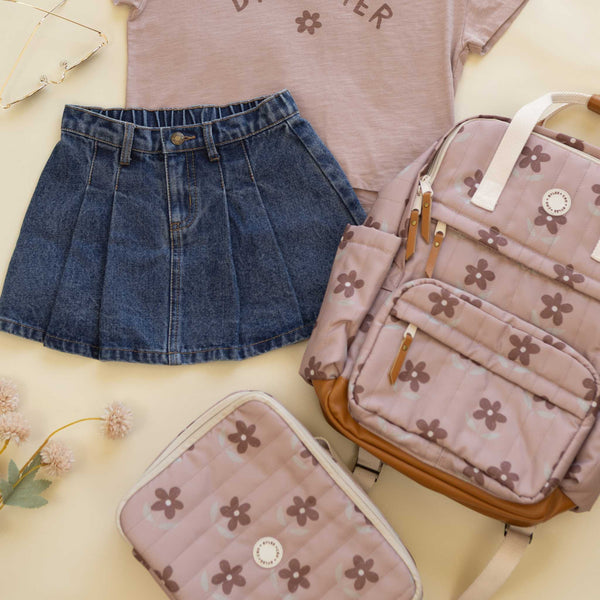 Rylee + Cru - Lunch Bag - Little Daisy / Rosewood