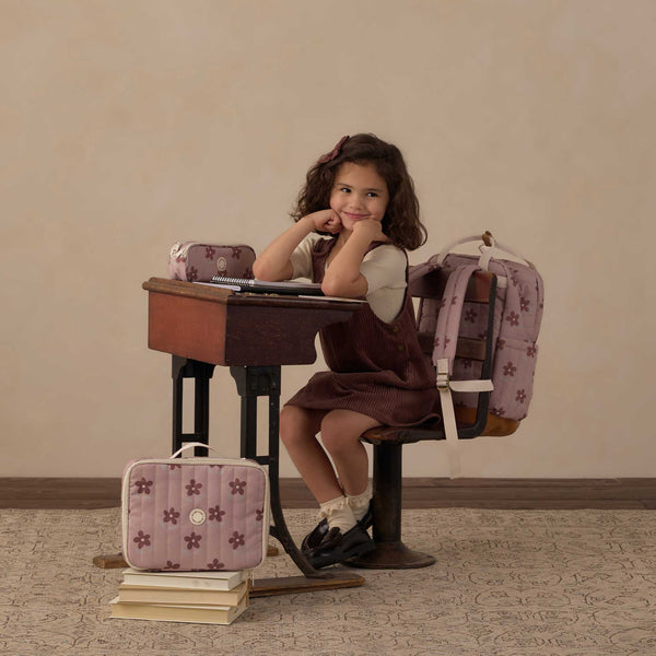 Rylee + Cru - Lunch Bag - Little Daisy / Rosewood