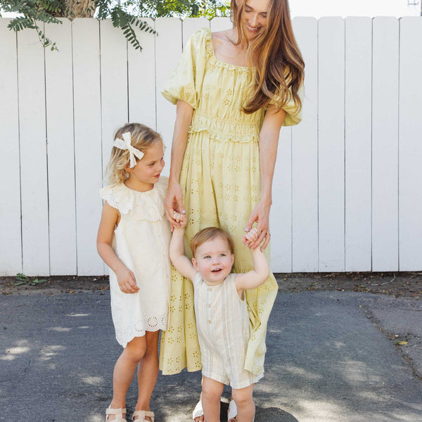 Rylee + Cru - Maverick Romper | Sea Stripe