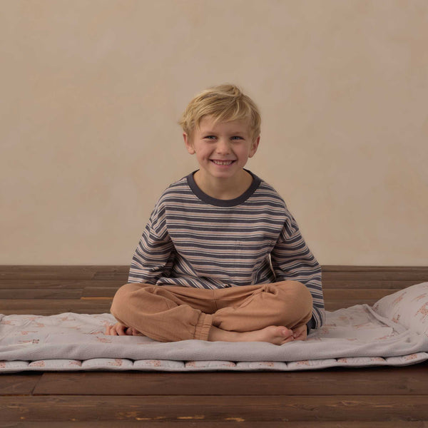 Rylee + Cru - Nap Mat - Leopard / Fog