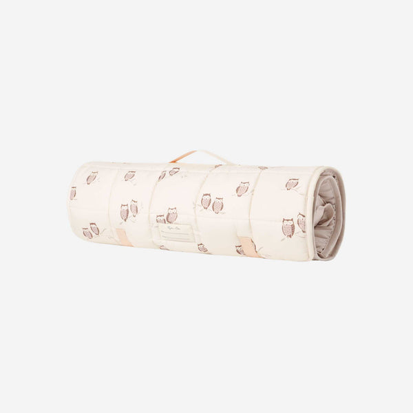 Rylee + Cru - Nap Mat - Owls / Petal