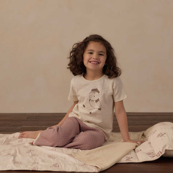 Rylee + Cru - Nap Mat - Owls / Petal