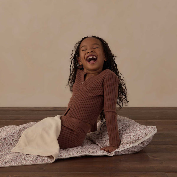 Rylee + Cru - Nap Mat - Primrose / Natural