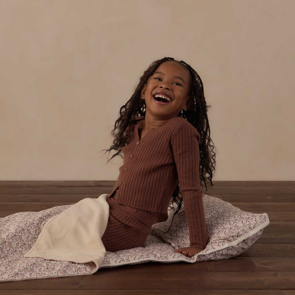 Rylee + Cru - Nap Mat - Primrose / Natural