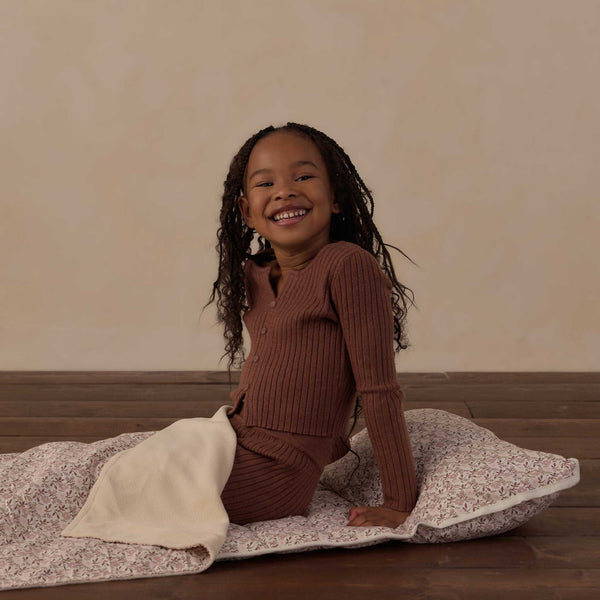 Rylee + Cru - Nap Mat - Primrose / Natural