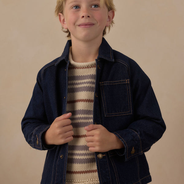Rylee + Cru - North Jacket - Dark Indigo