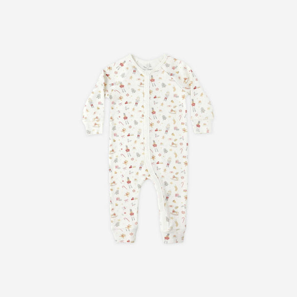 Rylee + Cru - Organic Long John Pajama - Festive