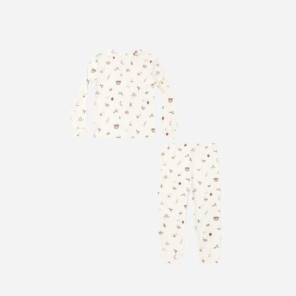 Rylee + Cru - Organic Long Sleeve Pajama Set - Favorite Things