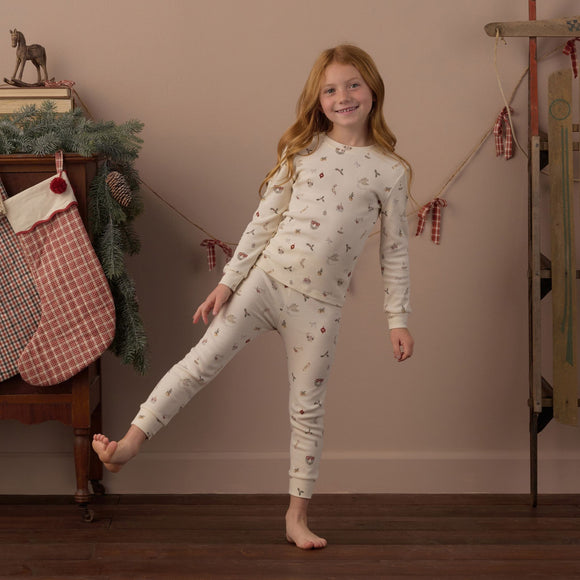 Rylee + Cru - Organic Long Sleeve Pajama Set - Favorite Things