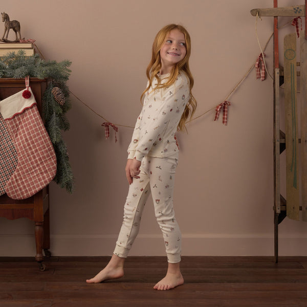 Rylee + Cru - Organic Long Sleeve Pajama Set - Favorite Things