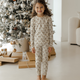 Rylee + Cru - Organic Long Sleeve Pajama Set - Holiday Floral