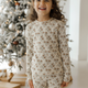 Rylee + Cru - Organic Long Sleeve Pajama Set - Holiday Floral