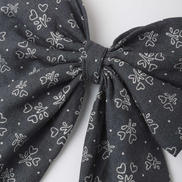 Rylee + Cru - Oversized Bow - Heart Ditsy
