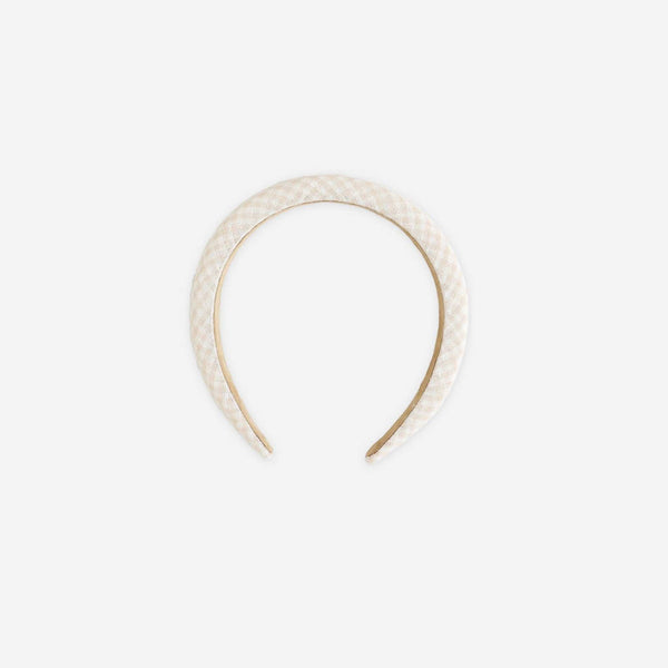 Rylee + Cru - Padded Headband - Petal Gingham
