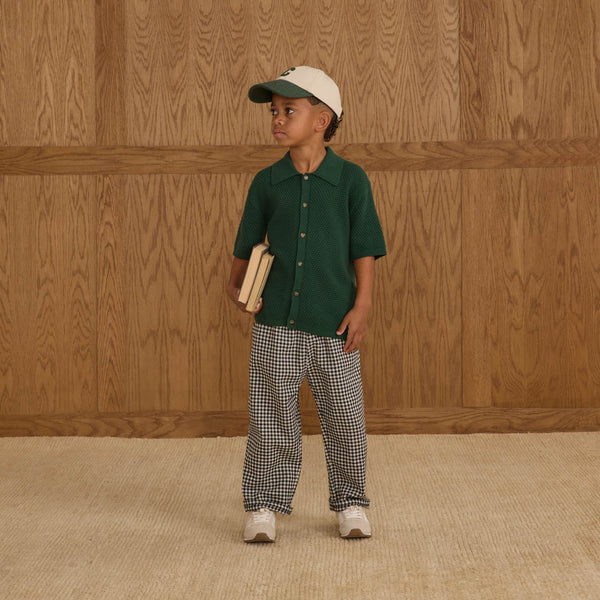 Rylee + Cru - Palmer Pant - Black Gingham