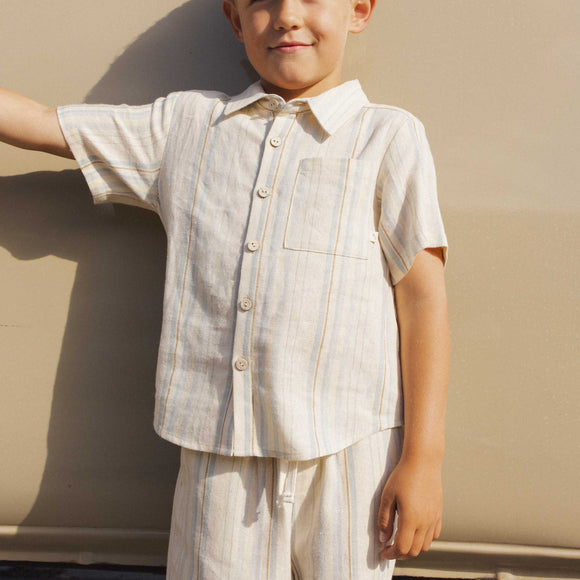 Rylee + Cru - Perry Short | Sea Stripe 