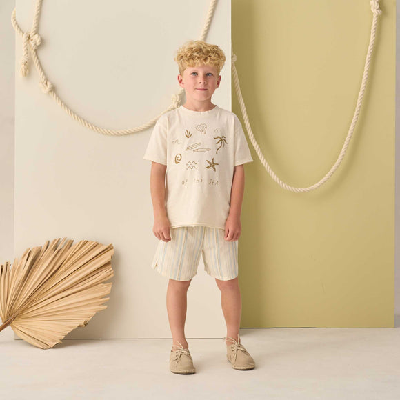 Rylee + Cru - Perry Short | Sea Stripe 