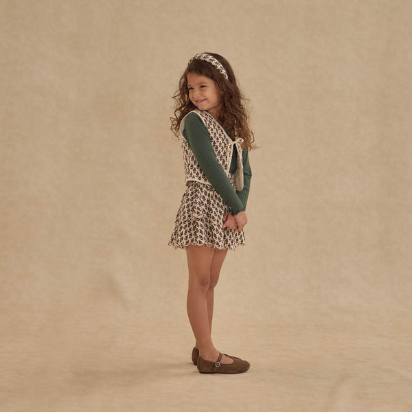 Rylee + Cru - Quilted Vest - Harvest Floral