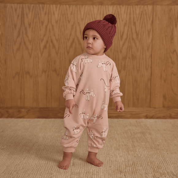 Rylee + Cru - Raglan Jumpsuit - Poodle
