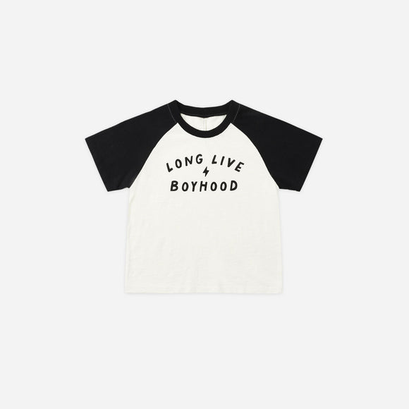 Rylee + Cru - Raglan Short Sleeve Tee - Long Live Boyhood