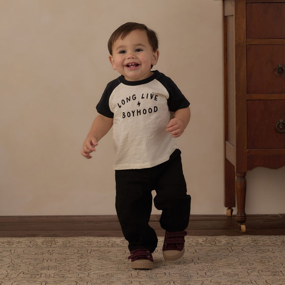Rylee + Cru - Raglan Short Sleeve Tee - Long Live Boyhood