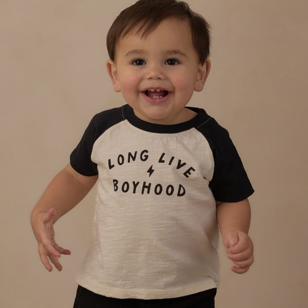 Rylee + Cru - Raglan Short Sleeve Tee - Long Live Boyhood