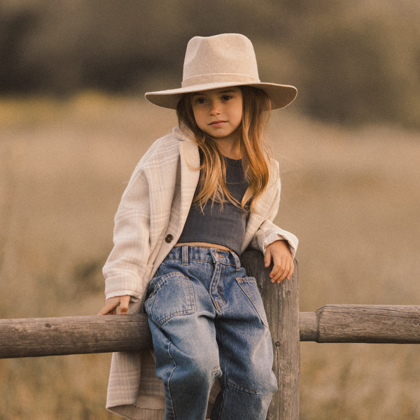 Rylee + Cru - Rancher Hat - Pebble