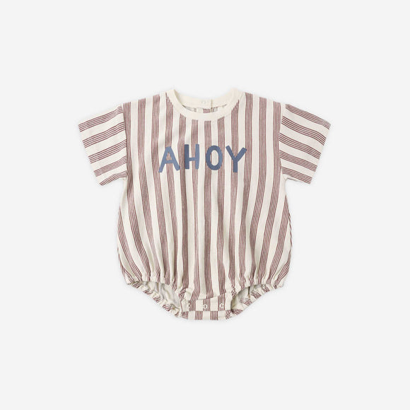 Rylee + Cru - Relaxed Bubble Romper – Ahoy