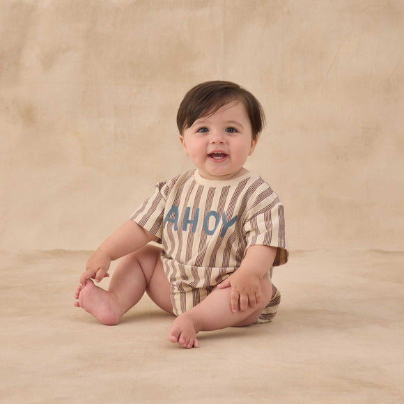 Rylee + Cru - Relaxed Bubble Romper – Ahoy